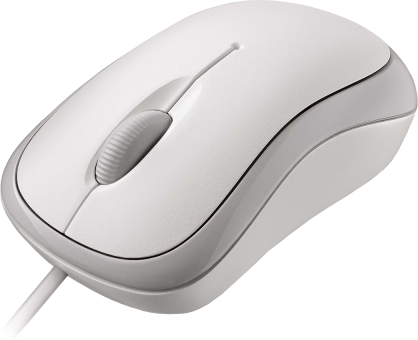 MICROSOFT Basic - Maus (Weiss)
