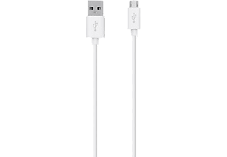 BELKIN F2CU012BT04 1.2 m Micro USB Şarj ve Senkronizasyon Kablosu Beyaz