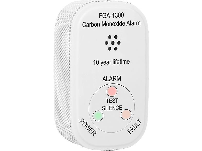 Kohlenmonoxidmelder, Weiß SMARTWARES FGA-13000 Jahres 10