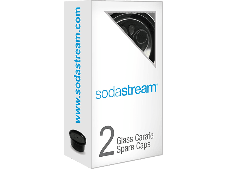 Sodastream Ersatzdeckel 2er Set für Karaffen (1040200881); Ersatzdeckel für Glaskaraffen von SodaStream