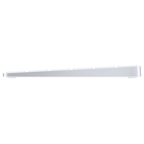 APPLE MLA22Z/A, Tastatur, Rubberdome, kabellos, Weiss