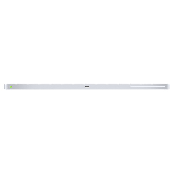 APPLE MLA22Z/A, Tastatur, Rubberdome, kabellos, Weiss