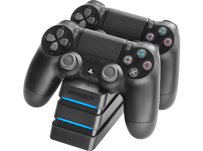 Snakebyte Ladestation Twin:Charger schwarz für PlayStation 4
