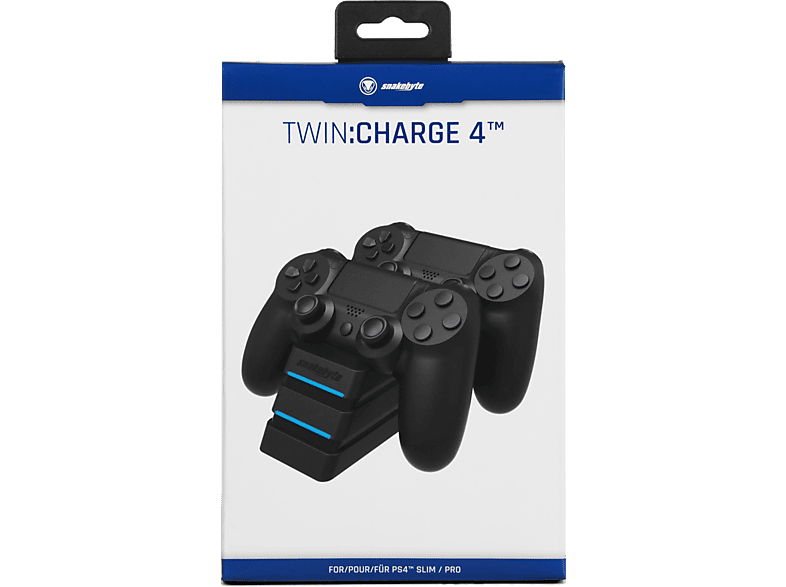 Snakebyte Ladestation Twin:Charger schwarz für PlayStation 4 — Foto 2 von 2