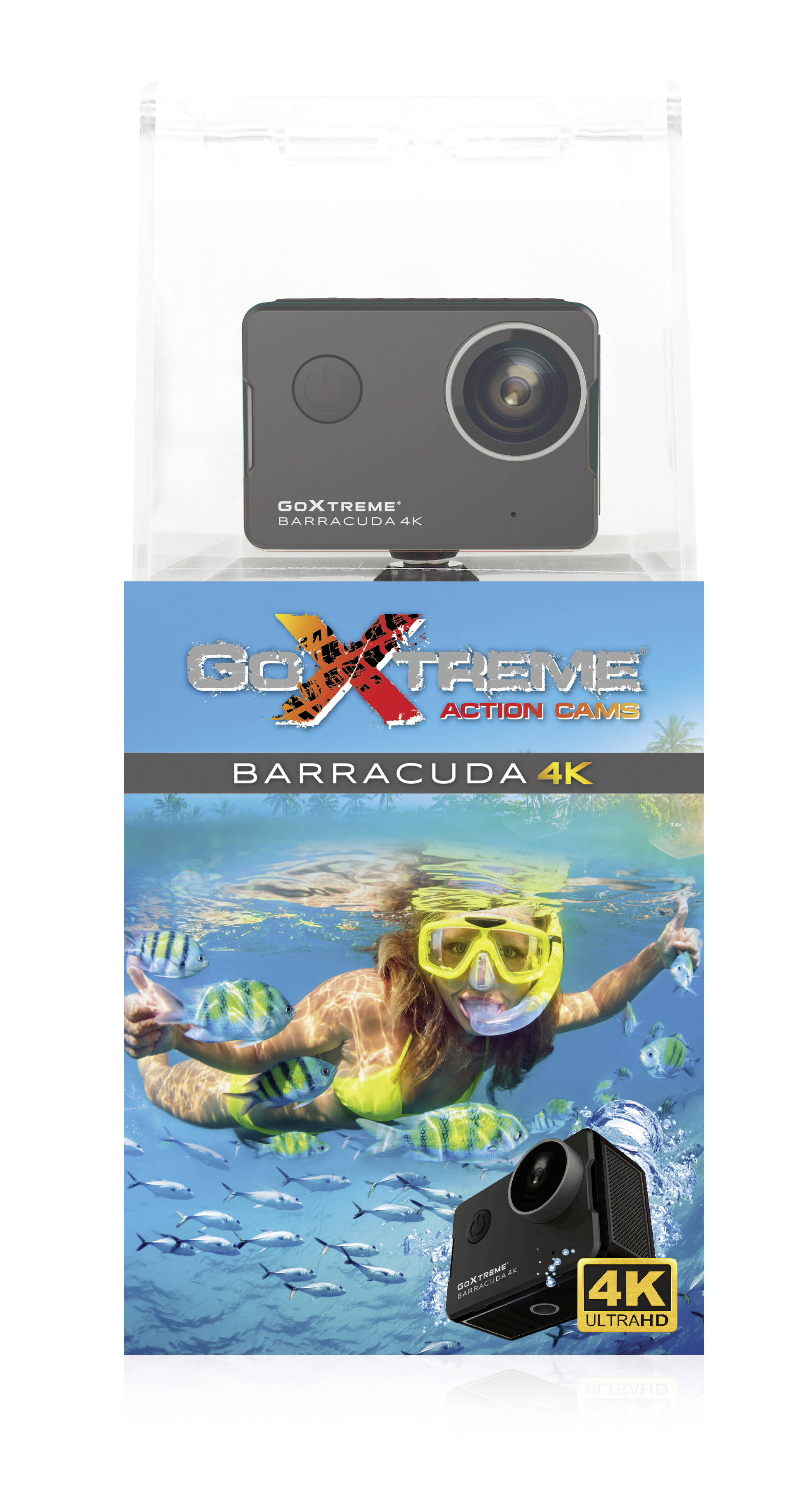 GOXTREME GoXtreme Barracuda 4K Action Cam , WLAN, Touchscreen