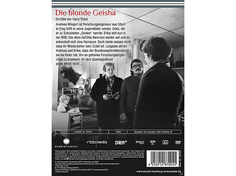 Thumbnail - Die blonde Geisha DVD