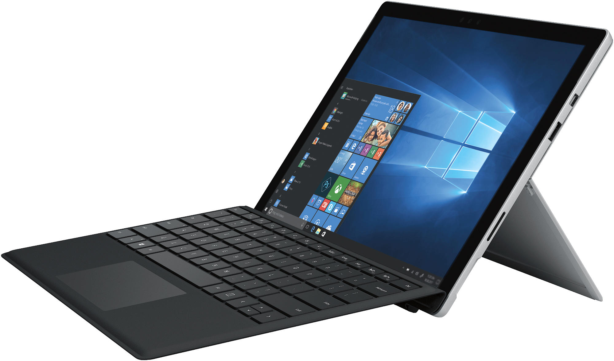 MICROSOFT Surface Pro - 12,3 Zoll - Intel® Core™ i5 i5-7300U - 8 GB - 128 GB - Intel® HD 620 - Windows 10 Pro (64 Bit)
