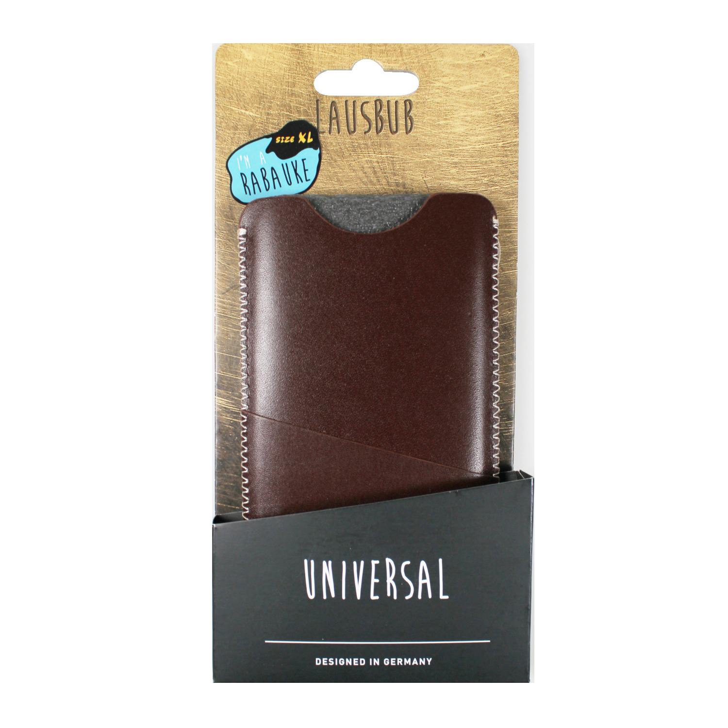 LAUSBUB Rabauke, Sleeves, Universal, Universal, Coffee