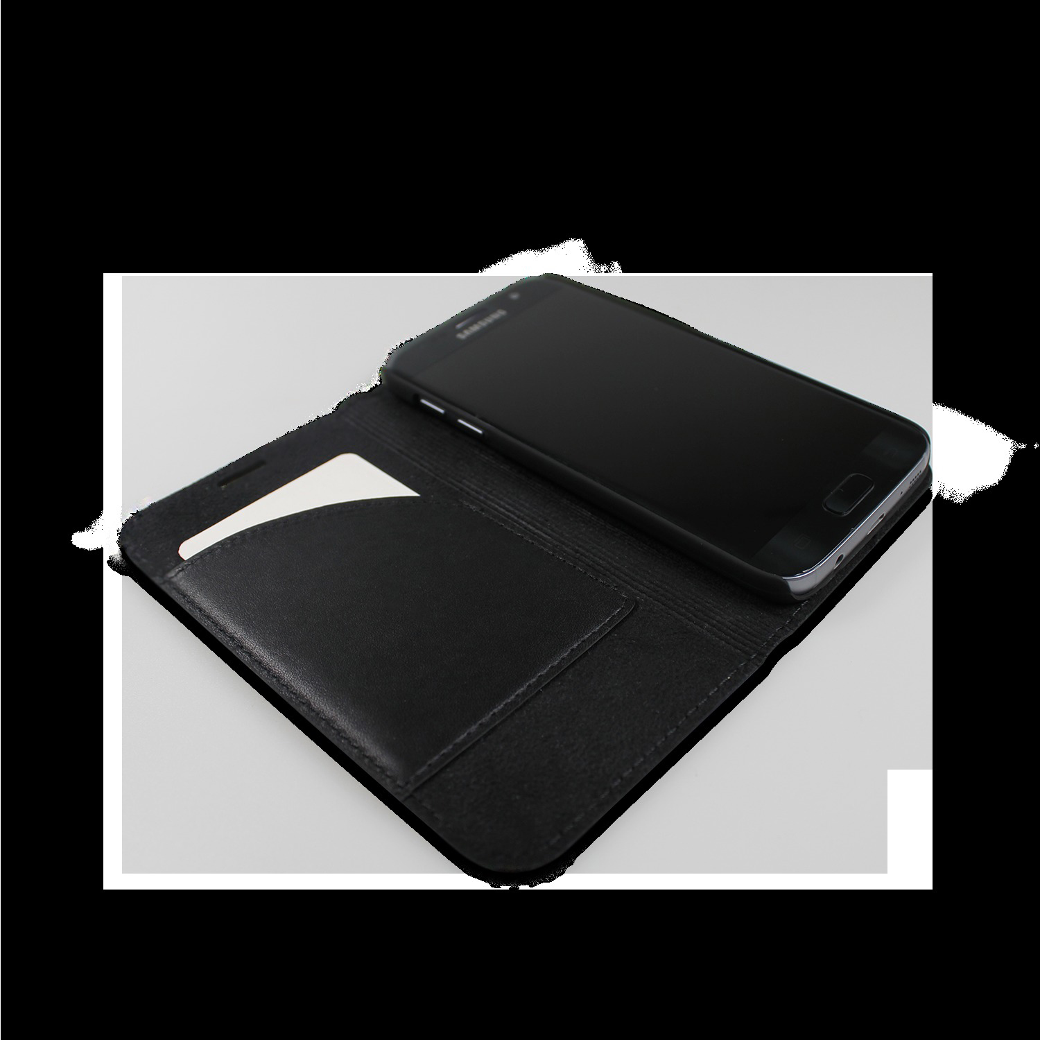 LAUSBUB Frechdachs, Bookcover, Samsung, Galaxy S7, Black