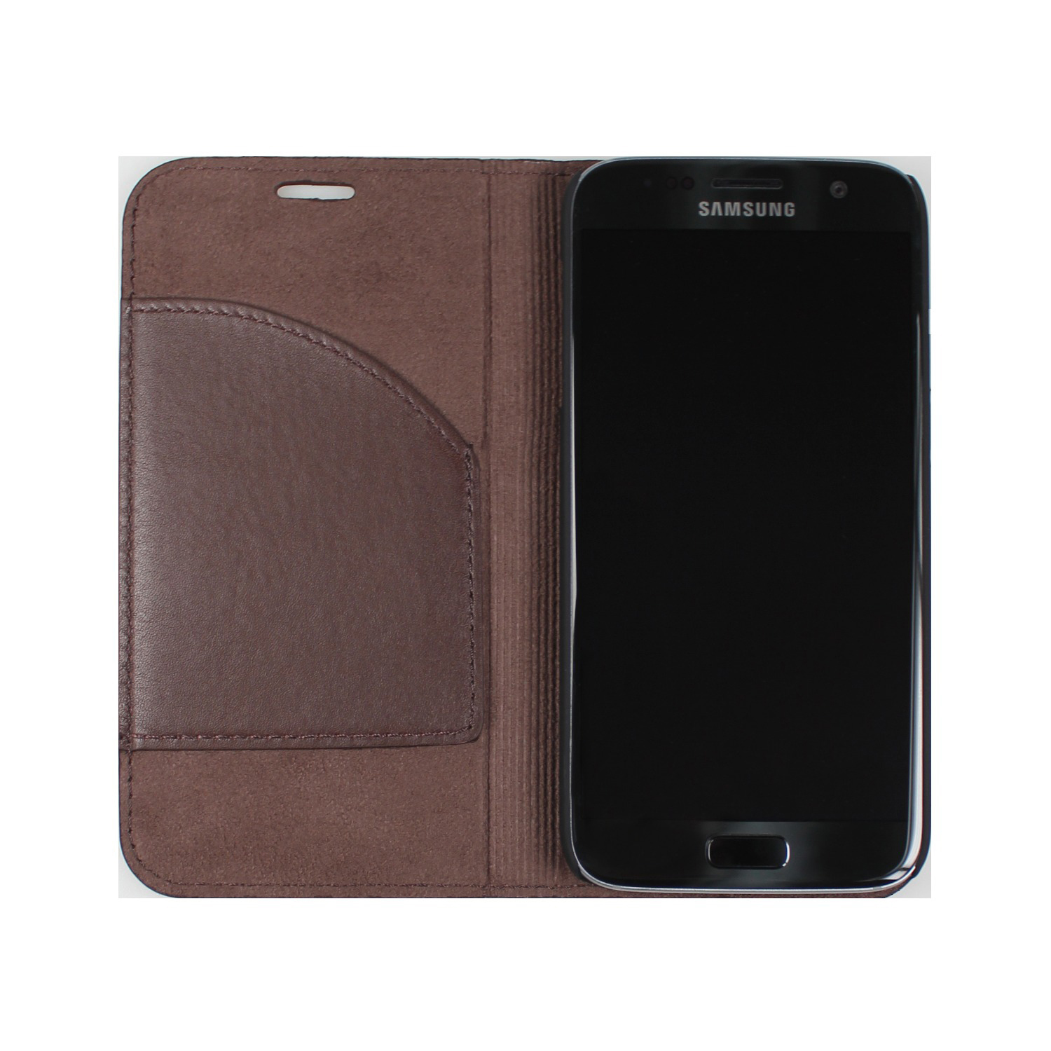 LAUSBUB Frechdachs, Bookcover, Samsung, Galaxy S7, Chocolate