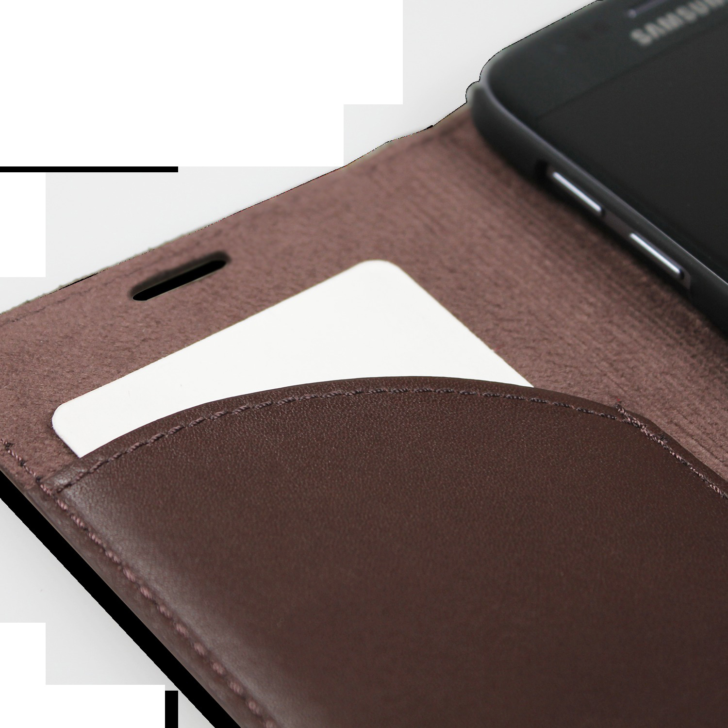 LAUSBUB Frechdachs, Bookcover, Samsung, Galaxy S7, Chocolate
