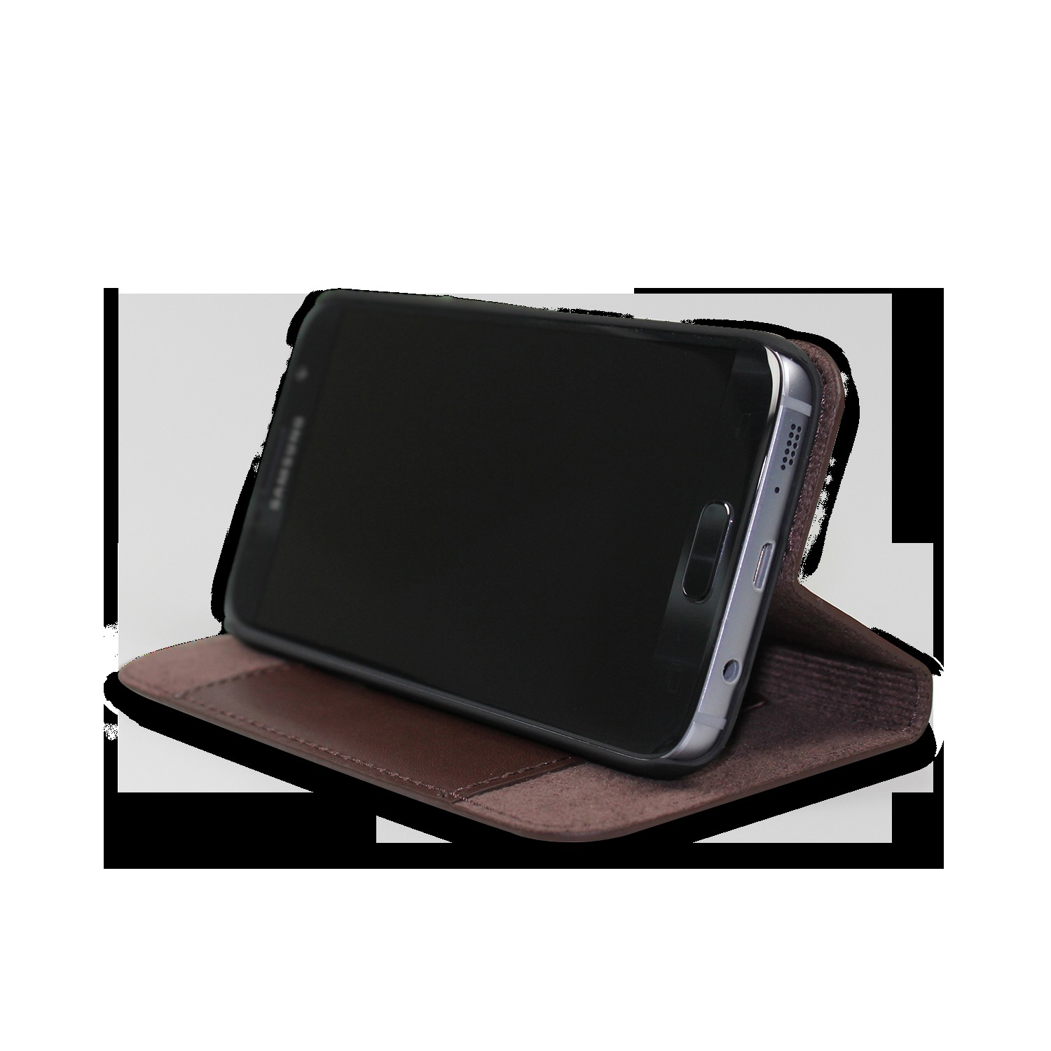 LAUSBUB Frechdachs, Bookcover, Samsung, Galaxy S7, Chocolate