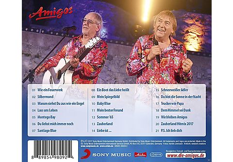 Die Amigos - ZAUBERLAND LIVE 2017 | CD
