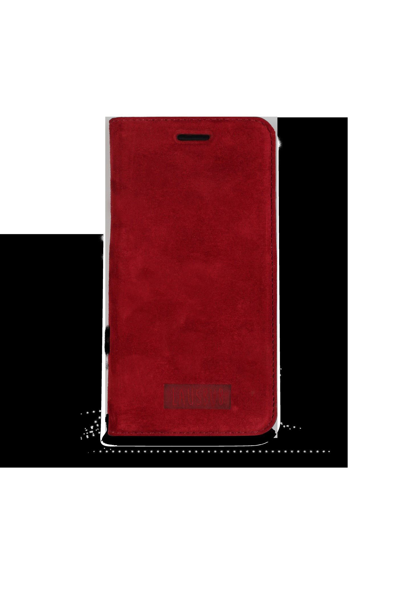 LAUSBUB Frechdachs, Bookcover, 6s, 6, Tender Apple, iPhone iPhone Red