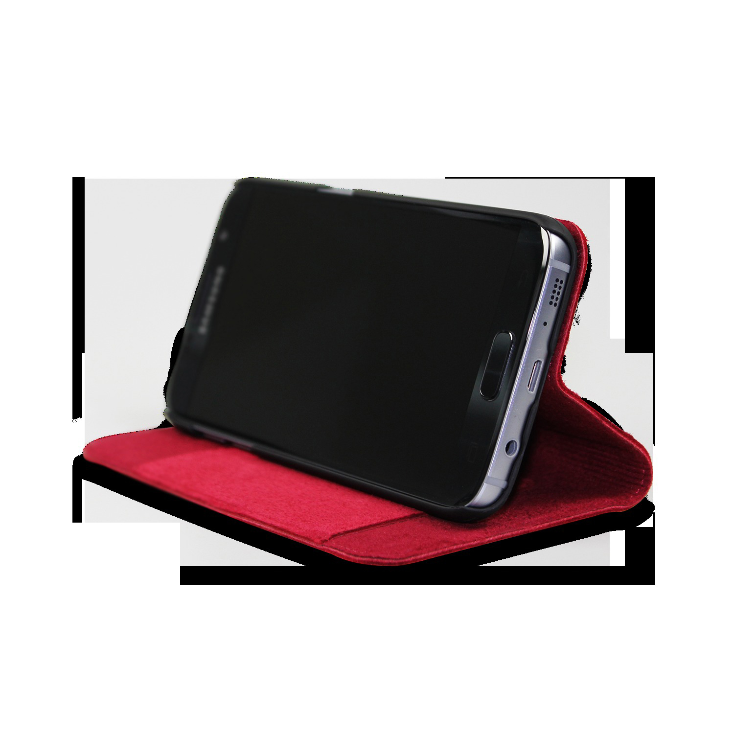 LAUSBUB Frechdachs, Bookcover, Samsung, Galaxy S7, Tende Red