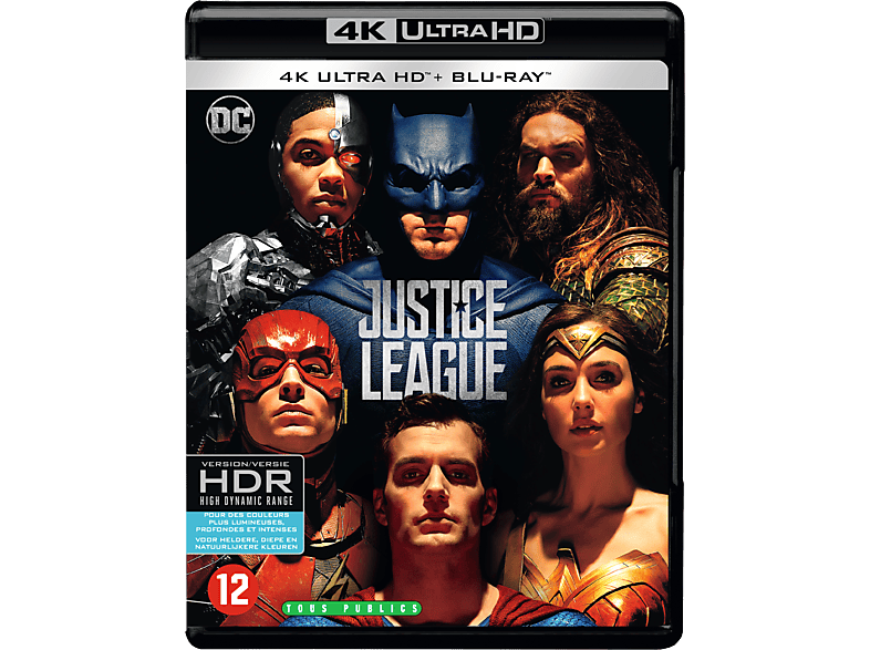 Justice League 4K Blu-ray