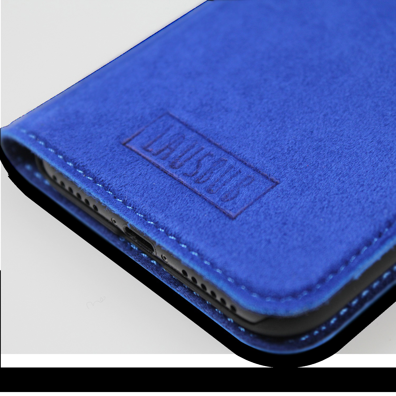 LAUSBUB Frechdachs, Bookcover, Apple, iPhone 7, Blue Velvet