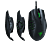 RAZER Naga Trinity - Gaming Maus, Kabelgebunden, 16000 dpi, Schwarz