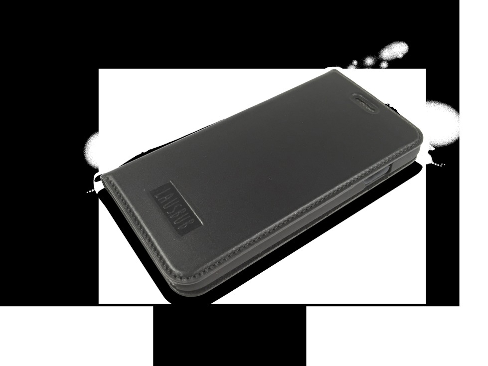 LAUSBUB Frechdachs, Bookcover, Apple, iPhone 6, iPhone 6s, Shiny Black