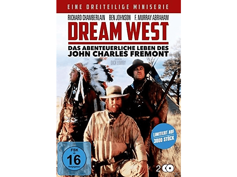 Dream West - Das Fremont des DVD John abenteuerliche Charles dreiteilige Leben - Eine Miniserie