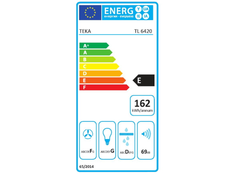 TEKA TL 6420 teleszkópos páraelszívó TEKA TL 6420 teleszkópos páraelszívó