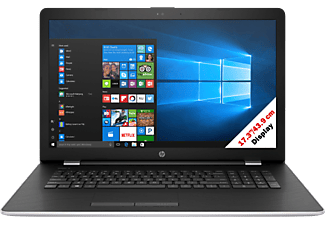 HP 17-bs154nz - Notebook (17.3 ", 128 GB SSD + 1 TB HDD, Silber)