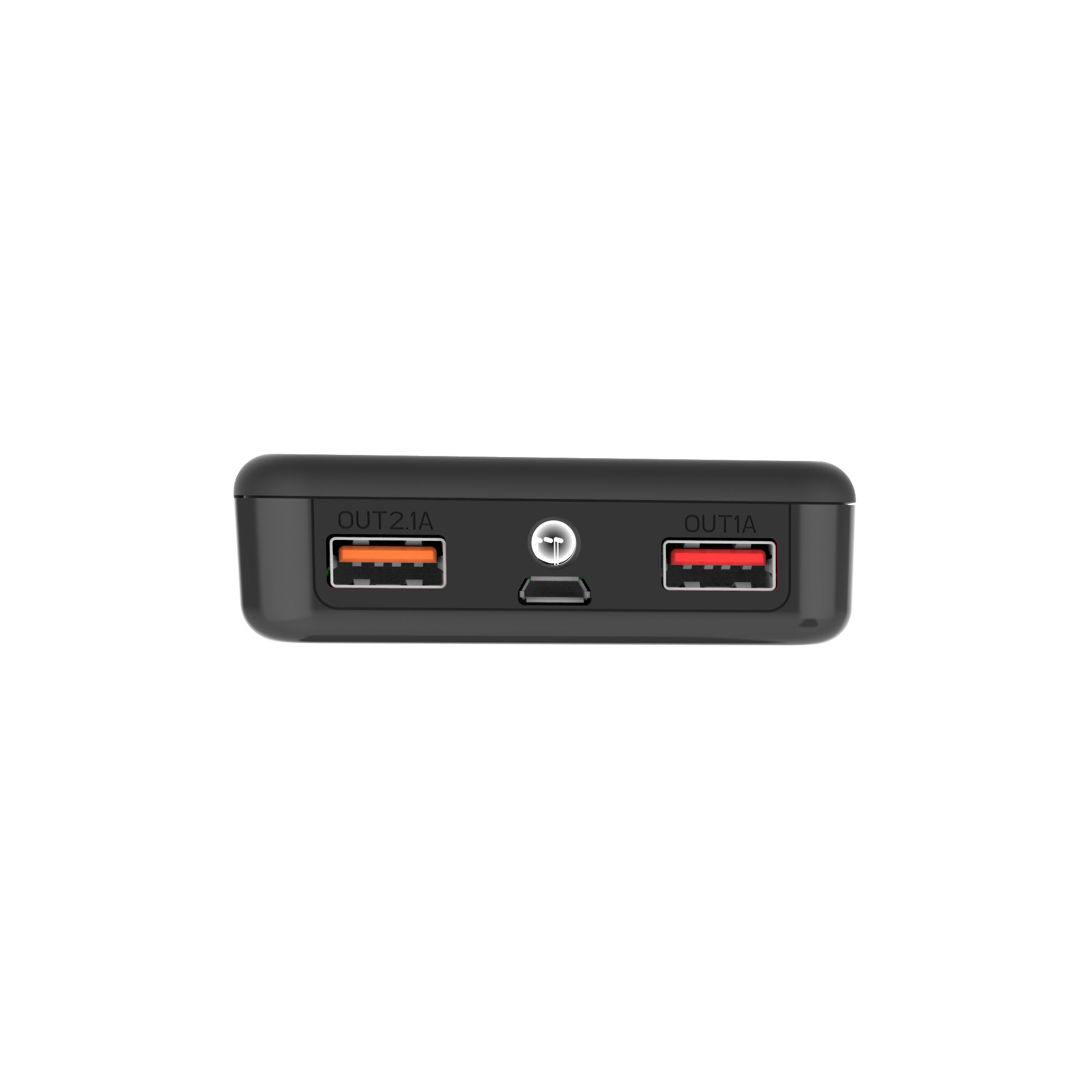 REALPOWER PB-100 Powerbank 10000 mAh Schwarz