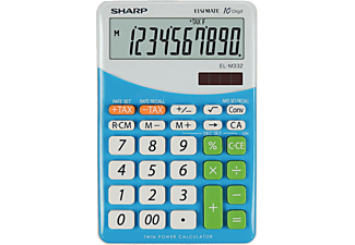 SHARP ELM 332 kék számológép
