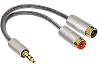 HAMA Ses Adaptörü 3.5mm-2RCA