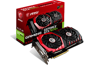 MSI Msı Vga Geforce Gtx 1070 Ti Gamıng 8G Gtx1070 8Gb Gddr5 256B Dx12 Pcıe 3.0 X16 (1Xdvı 1Xhdmı 3Xdp)