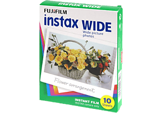 FUJIFILM Instax Color 10 Blätter - Analogfilm (Weiss)