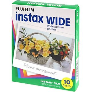 FUJIFILM Instax Color 10 Feuilles - Film analogique (Blanc)