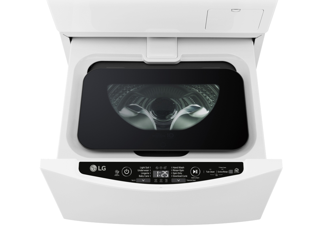 LG F8K5XN3 Twin Wash mini mosógép – kizárólag az FH6G1BCH2N típussal együtt működik