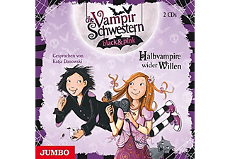 Nadja Fendrich - Die Vampirschwestern Black & Pink (1). Halbvampire wider Willen  - (CD)