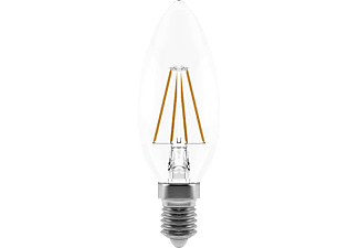 EMOS Z74210 LED Filament gyertya 4W E14, meleg fehér
