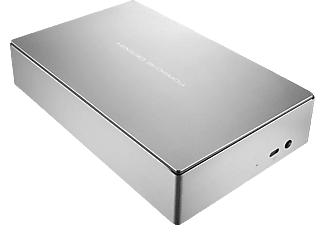 LACIE Porsche Design Desktop Drive - Festplatte (HDD, 6 TB, Silber)