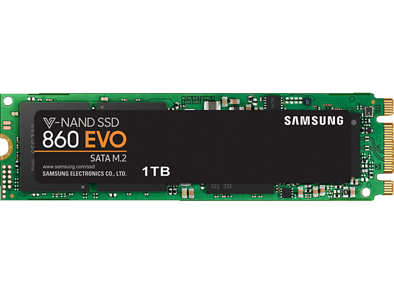 SAMSUNG 860 EVO Festplatte Retail, 1 TB SSD M.2, intern | MediaMarkt