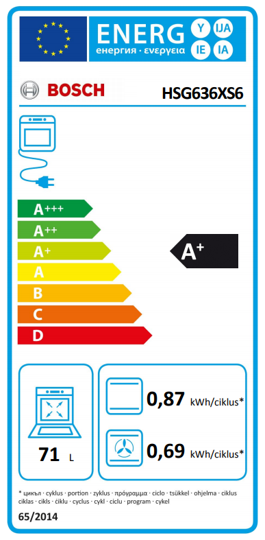BOSCH HSG636XS6 Home Connect beépíthető gőzsütő