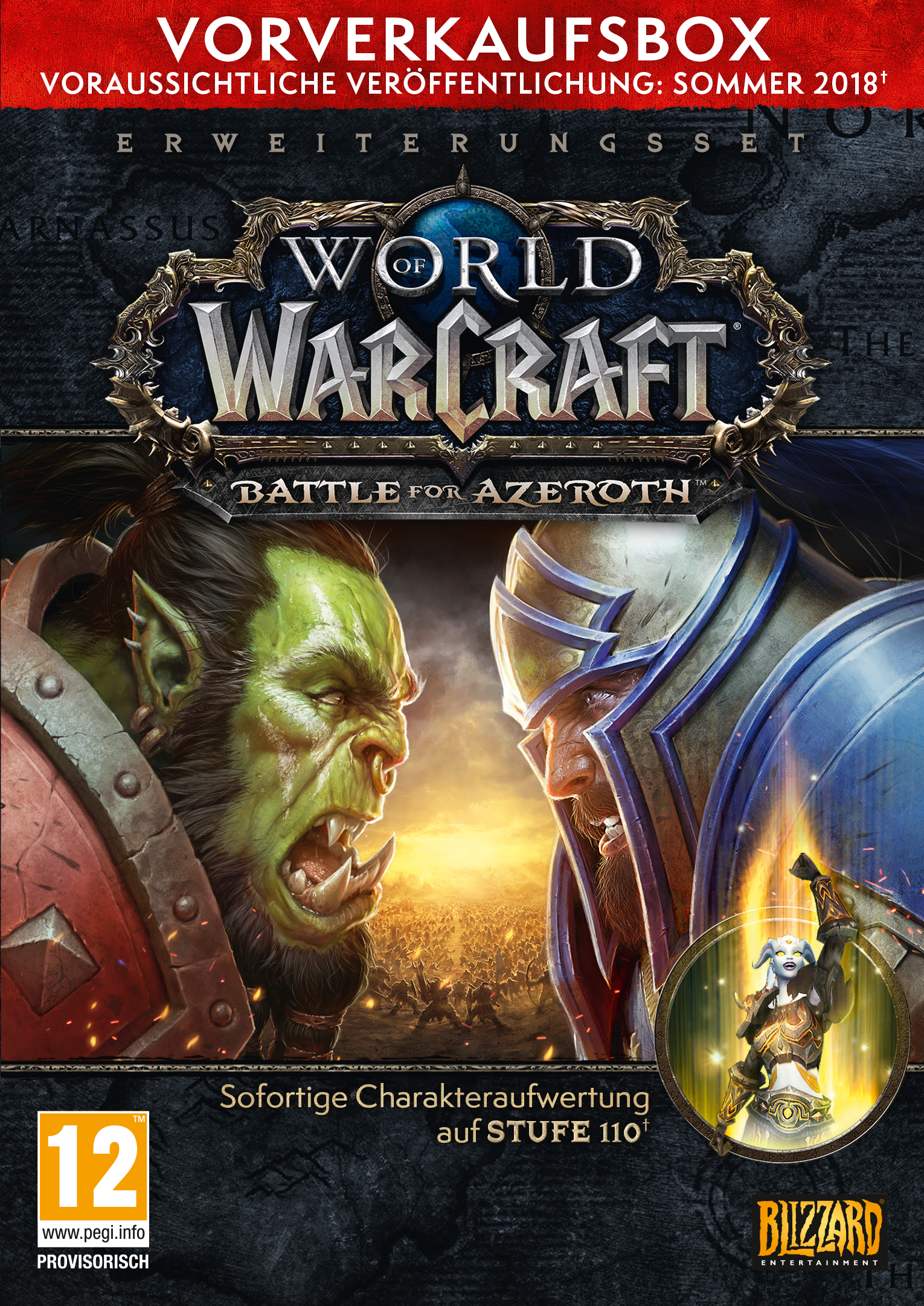 World of Warcraft (WoW): Battle for Azeroth Preorder Box - PC [Download Code]