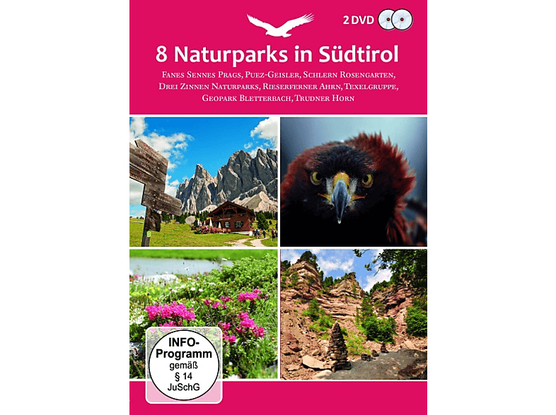 8 Naturparks in Südtirol DVD