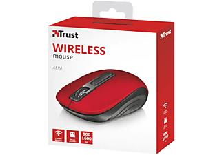 TRUST 22374 AERA Kablosuz Mouse Kırmızı