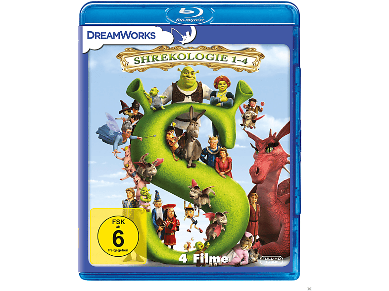 Shrek 1 4 Die Komplette Shrekologie Blu Ray Online Kaufen Mediamarkt