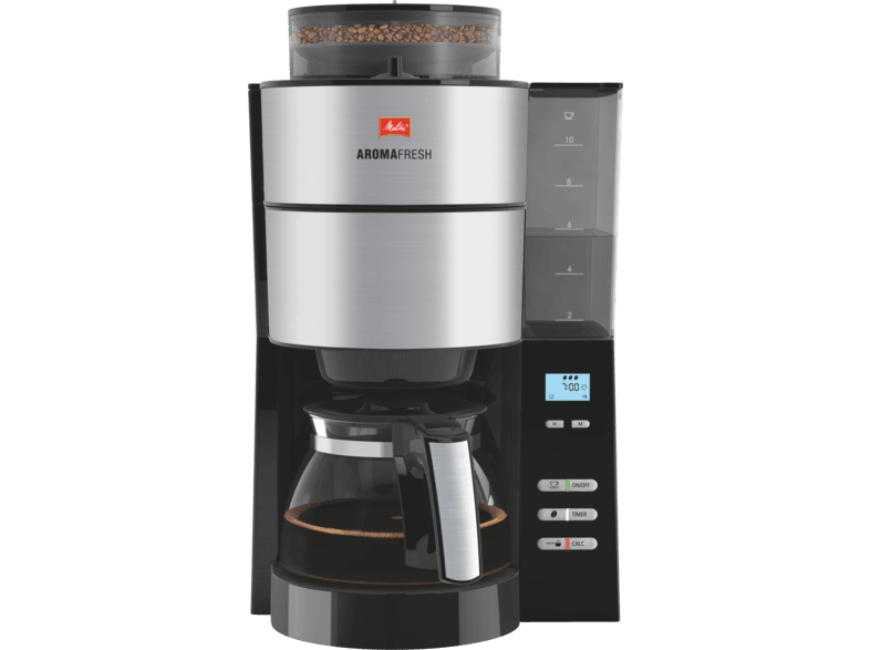 Melitta 1021 01 Aromafresh Filterkaffeemaschine Mit Glaskanne In