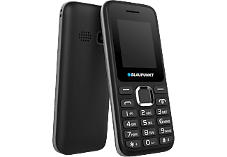 BLAUPUNKT FS03 fekete - szürke nyomógombos kártyafüggő mobiltelefon + Yettel Feltöltőkártyás Expressz csomag