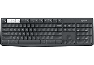 LOGITECH K375S MULTI DEVICE BLACK - Tastatur (Schwarz)