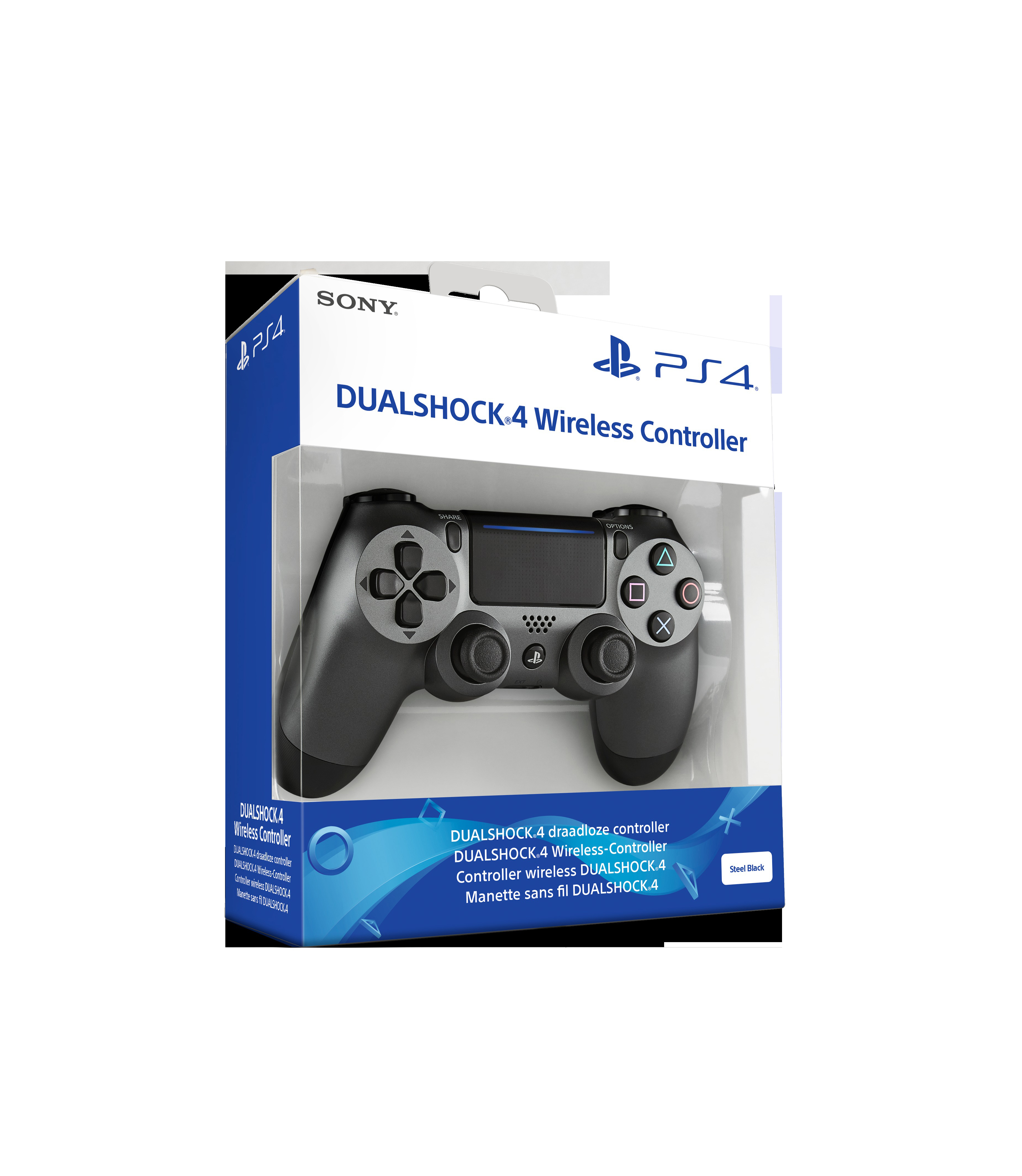 SONY PS PlayStation DUALSHOCK 4 - Manette (Steel Black)