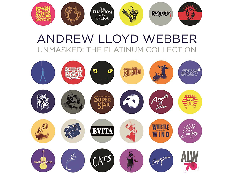 Universal Music Andrew Lloyd Webber - Unmasked: The Platinum Collection Cd