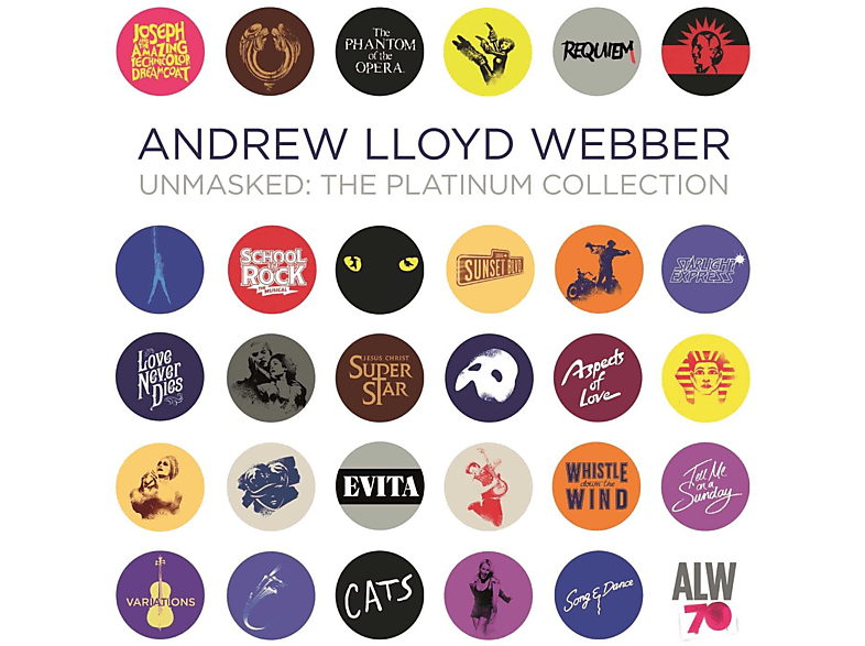 Andrew Lloyd Webber - Unmasked: The Platinum Collection CD