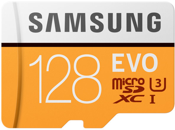 SAMSUNG Geheugenkaart microSDXC EVO 128 GB UHS-I (MB-MP128GA/EU)