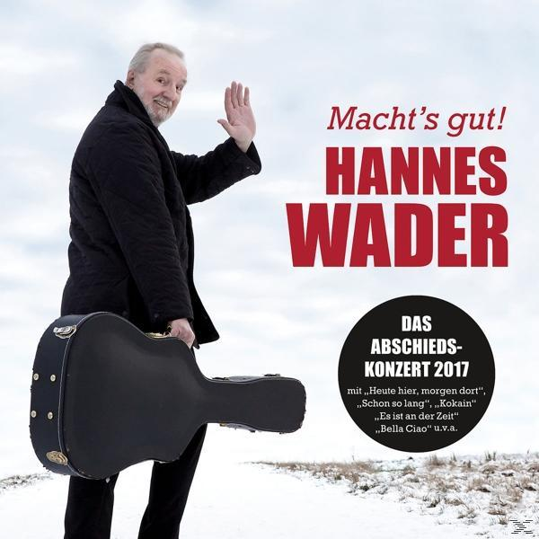 Albumcover mit winkendem Mann, Text und verschneitem Hintergrund.